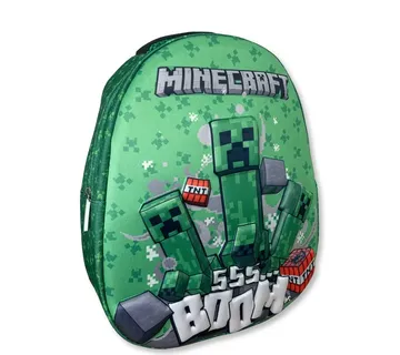 Minecraft 3D dječji ruksak – BOOM - cover