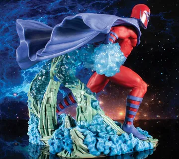 Diamond Select Marvel Gallery: Magneto (Comic) figura, 25 cm - cover