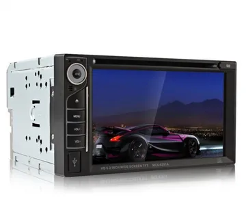 2din Auto radio DVD AUX MP3 USB SD kartica Bluetooth daljinski - cover