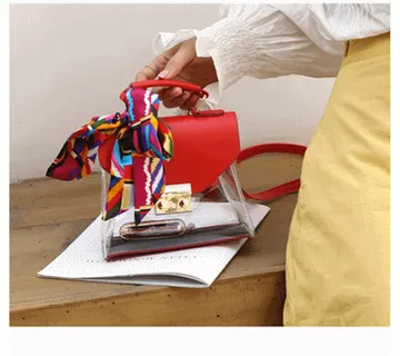 Ženska torba - transparent bag - cover