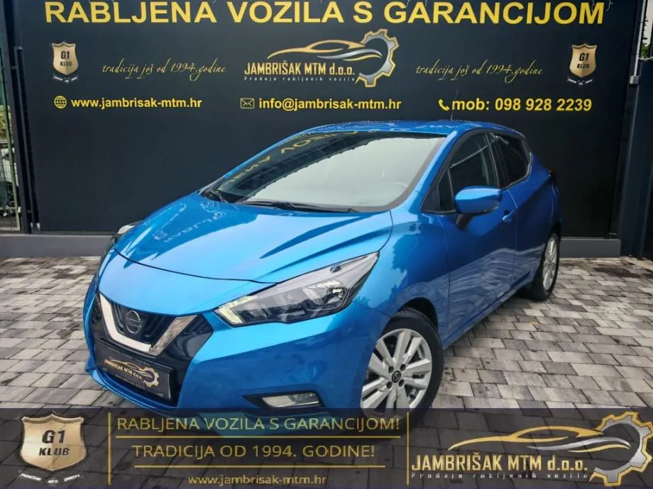 Nissan Micra 1.0 IG-T ◽NAVI◽LED◽KAMERA◽LANE ASSIST◽ JAMSTVO 12mj - cover