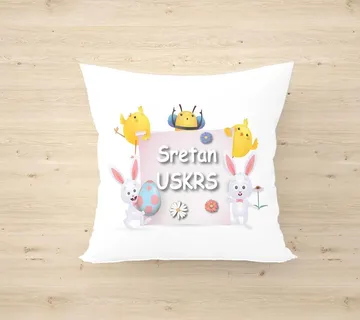 Veseli jastučić za Uskrs - cover