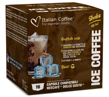 Dolce Gusto Italian Coffee Ledena Kava - cover