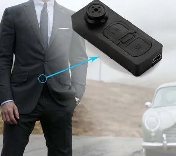 KAMERA prikrivena u gumbu + 8GB memorijska kartica - cover