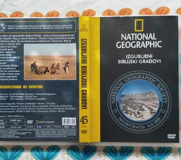 National Geographic Izgubljeni biblijski gradovi DVD - cover