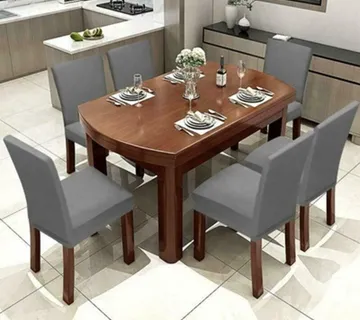 6kom Rastezljive navlake za stolice za visinu naslona do 55 cm - cover