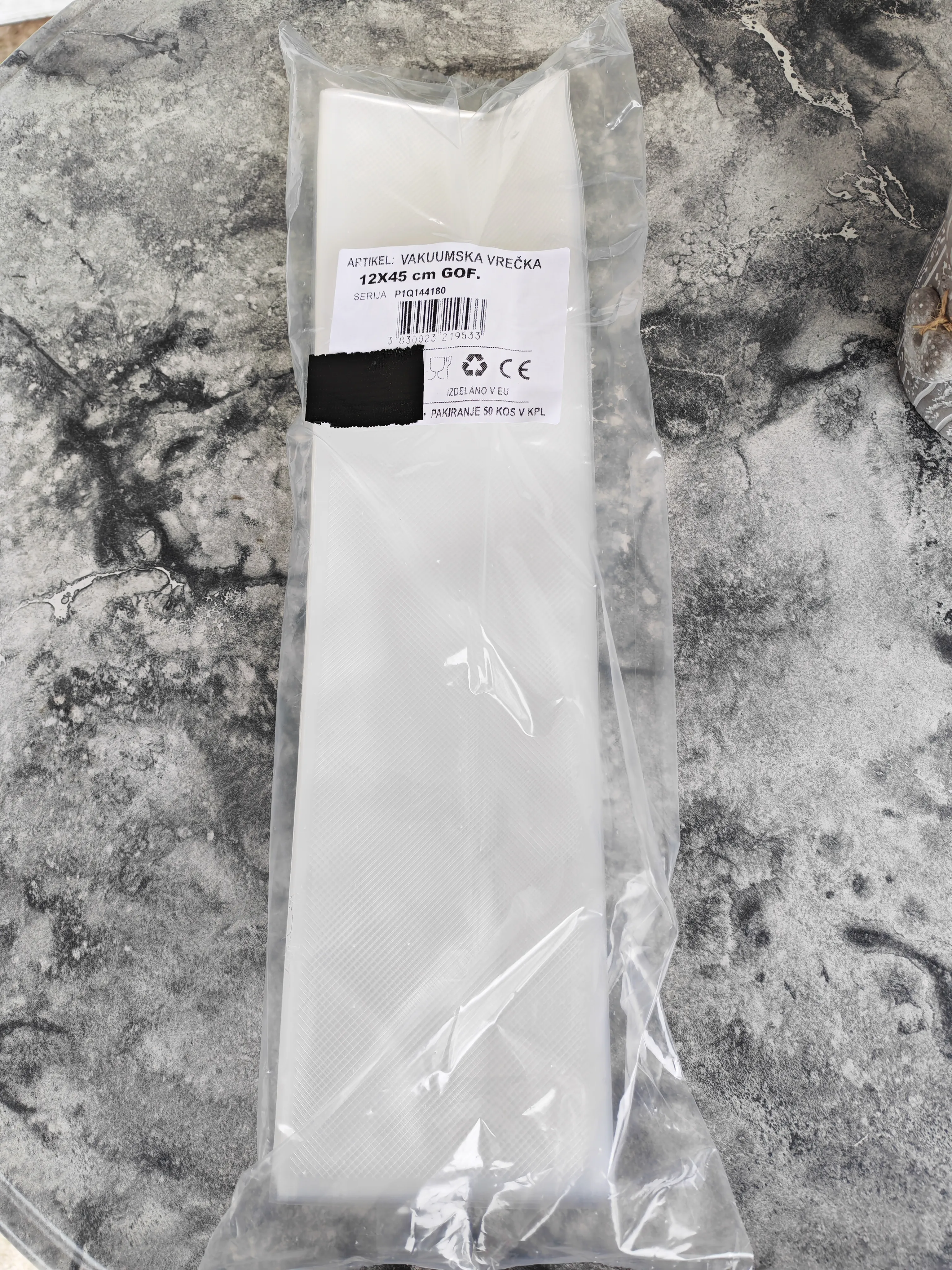 Vrećice za vakumiranje kobasica rebraste - cover