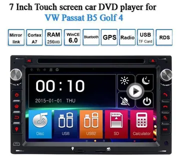 Vw Polo Škoda Superb Passat B5 Golf 4 2din NAVIGACIJA GPS Bluetooth - cover