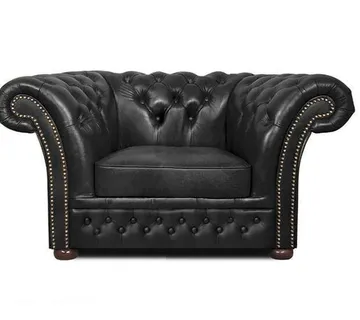 Chesterfield Fotelja Winfield Basic Luxe Leather | 1-sjedište - cover