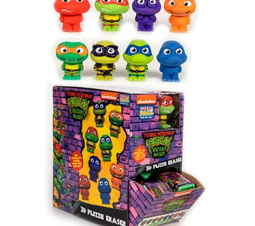 Gumica TMNT 3D Puzzle Palz 5cm - cover