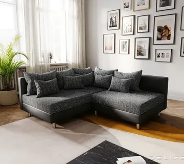 Kutna garnitura Clovis 200x185cm, Materijal: Strukturirana tkanina - cover