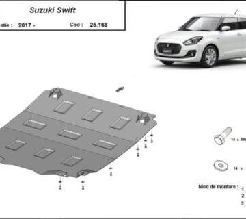 Zaštita MOTORA i MJENJAČA - 2mm ČELIK - SUZUKI SWIFT 2017-2024 - cover