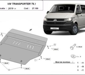 Zaštita MOTORA, MJENJAČA, HLADNJAK i PREDNJI BRANIK - 2mm ČELIK - VW - cover