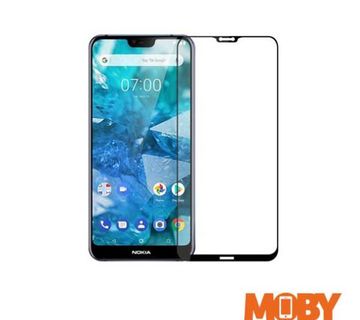 ZAŠTITNO STAKLO 3D CRNO NOKIA 7.1 - cover