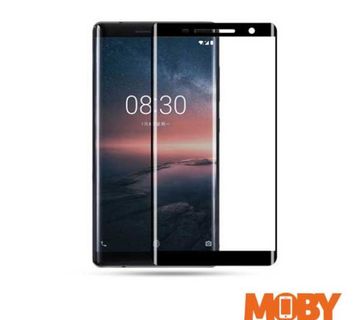 ZAŠTITNO STAKLO 3D CRNO NOKIA 8 SIROCCO - cover