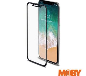 ZASTITNO STAKLO CELLY 9H IPHONE XR CRNO - cover