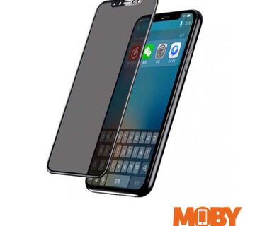 ZAŠTITNO STAKLO PRIVATE CRNO IPHONE XR - cover