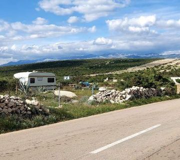 Zemljište: Otok Pag, Kolan, idealno za kamp prikolicu, 433 m2 - cover