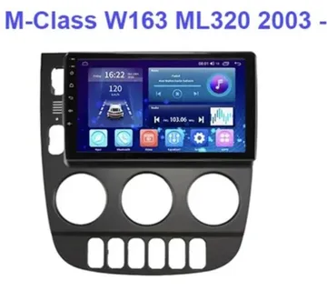 Original MULTIMEDIJA za Mercedes ML320 W163 Android Navigacija Radio - cover