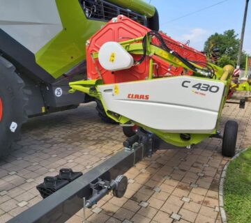 Žitni heder Claas C430 sa kolicima, godina 2020 - cover