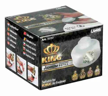 King, osvježivač zraka, 50 ml punjenje – jasmin - cover