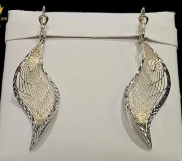 ZLATNE NAUŠNICE 2,71G 14K / R1, RATE! - cover