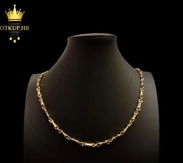 ZLATNI KOMPLET LANAC I NARUKVICA .585 / R1, RATE !! - cover