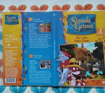 Simsala Grimm - DVD2 - Zec i jež, Baka Zima - cover