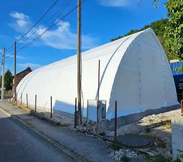Montažna hala / montažni šator PEACH / 9.15x20m 5,5m(V) *091 324 9999* - cover