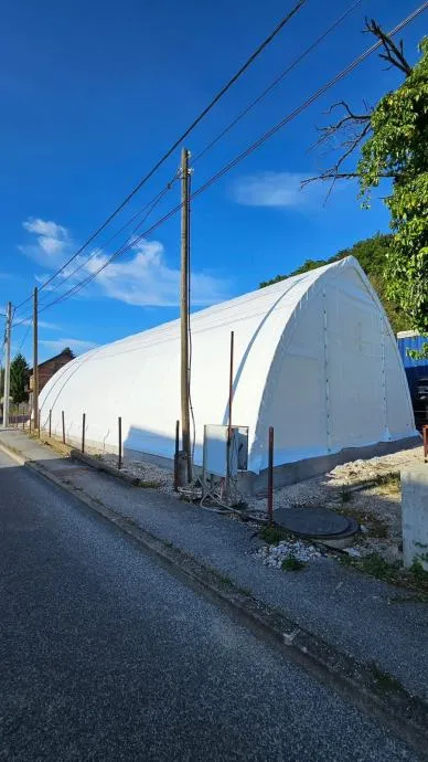 Montažna hala / montažni šator PEACH / 9.15x20m 5,5m(V) *091 324 9999* - cover