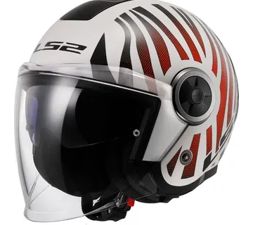 KACIGA LS2 OF620 CLASSY COOL BIJELO-TAMNO LJUBIČASTA - cover