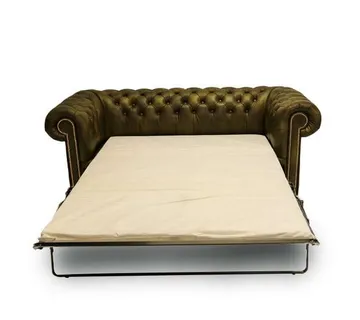 Chesterfield Trosjed Ležaj First Class Leather | 3-sjedišta - cover