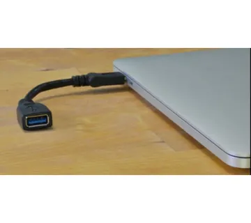 Port adapter USB-C M u USB-A 3.0 F - cover