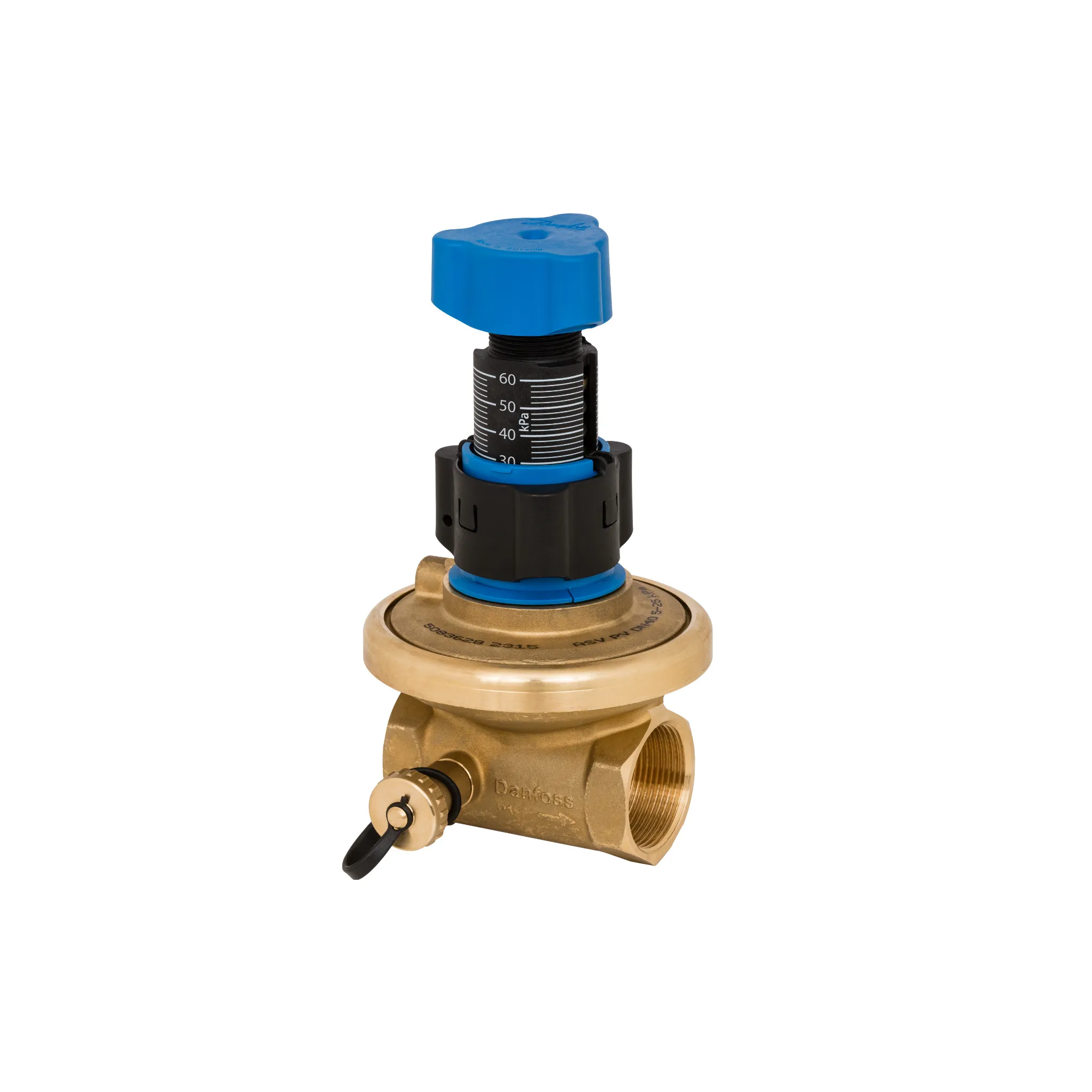 DANFOSS ASV-PV 50 automatski granski ventil DN 50 Kvs=16 Rp 2" UN 0,2-0,6 bar