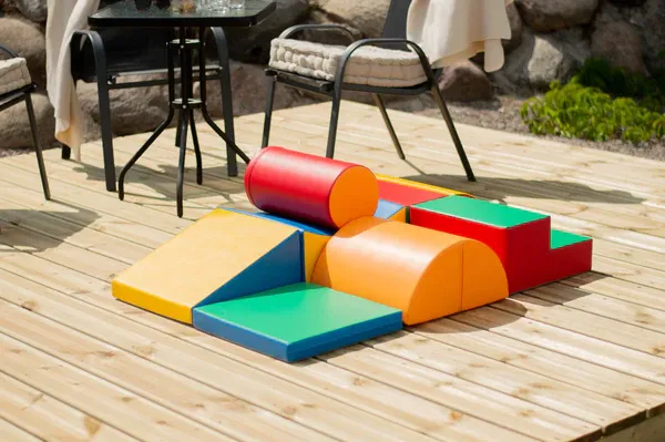 set od 8 pjenastih blokova soft play - višebojni avanturist - slika 4