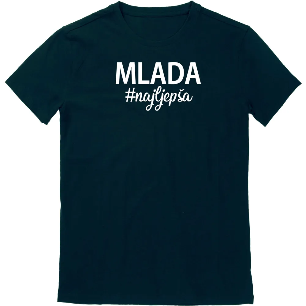 majice s natpisom – ženske - slika 18