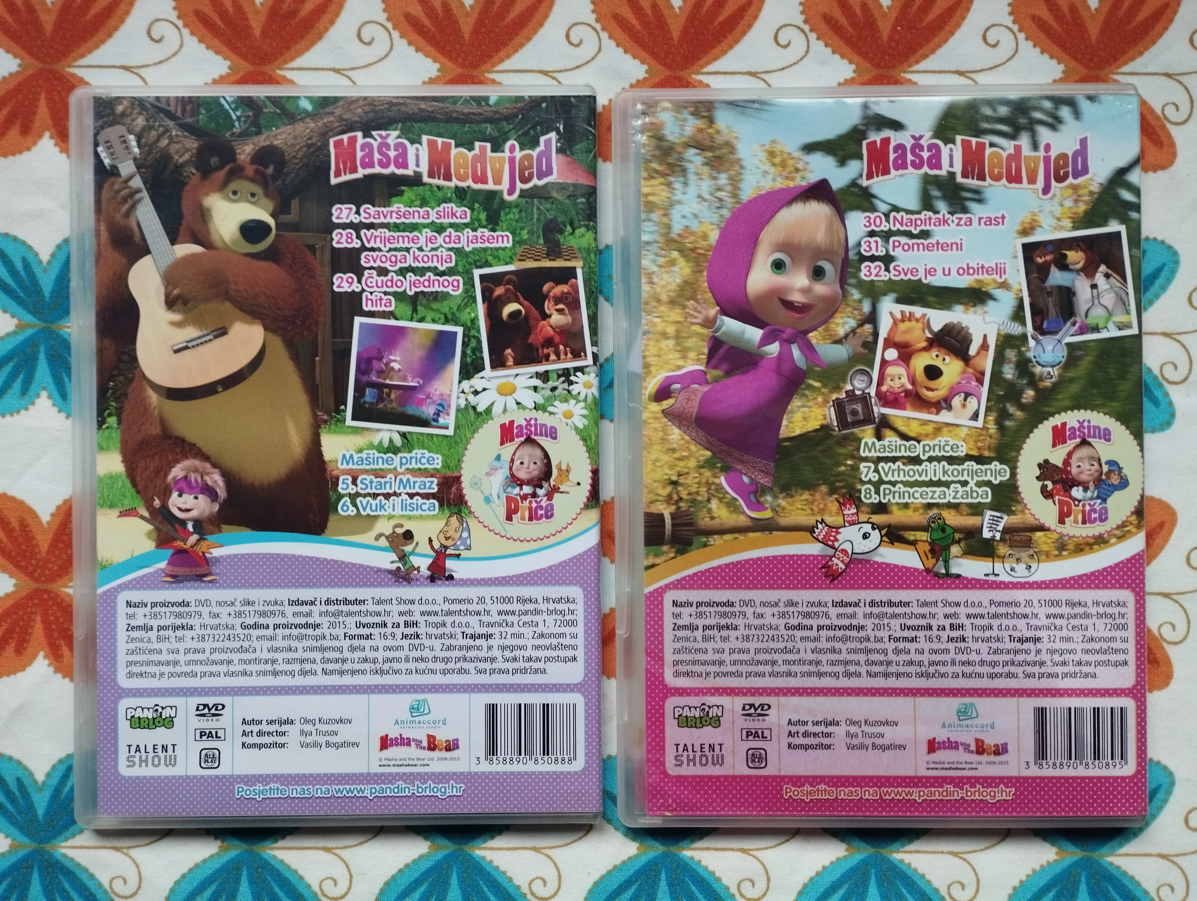 maša i medvjed dvd više naslova - slika 2