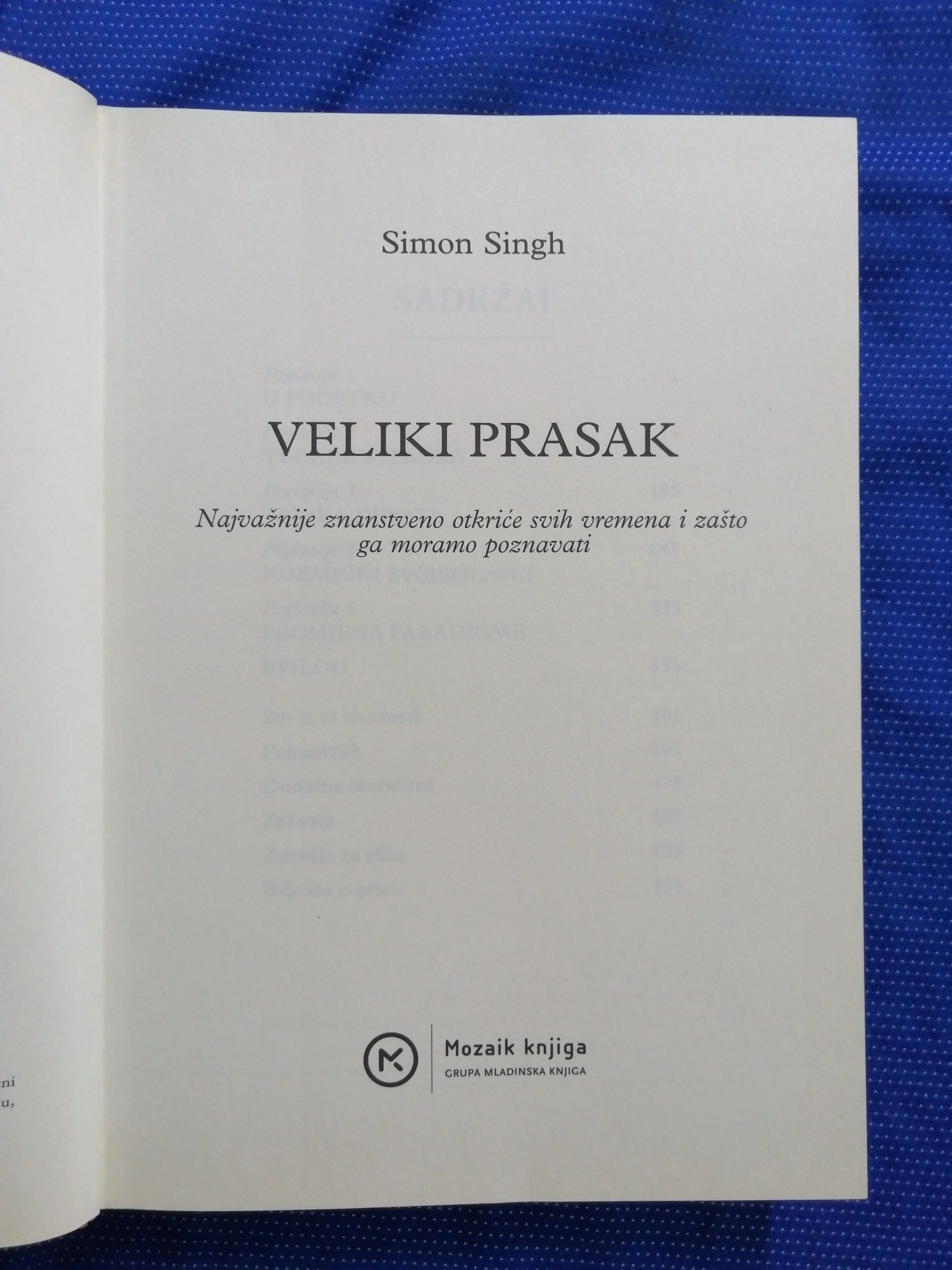 simon singh – veliki prasak - slika 2