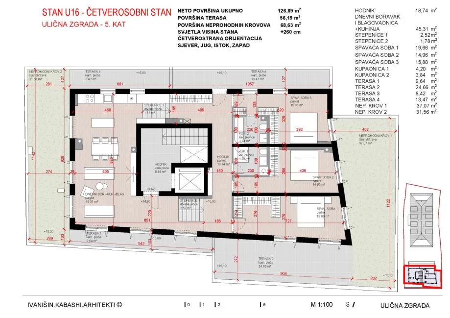 stan: zagreb (lašćina), kvatrić, četverosobni 158.00 m2, novogradnja - slika 10