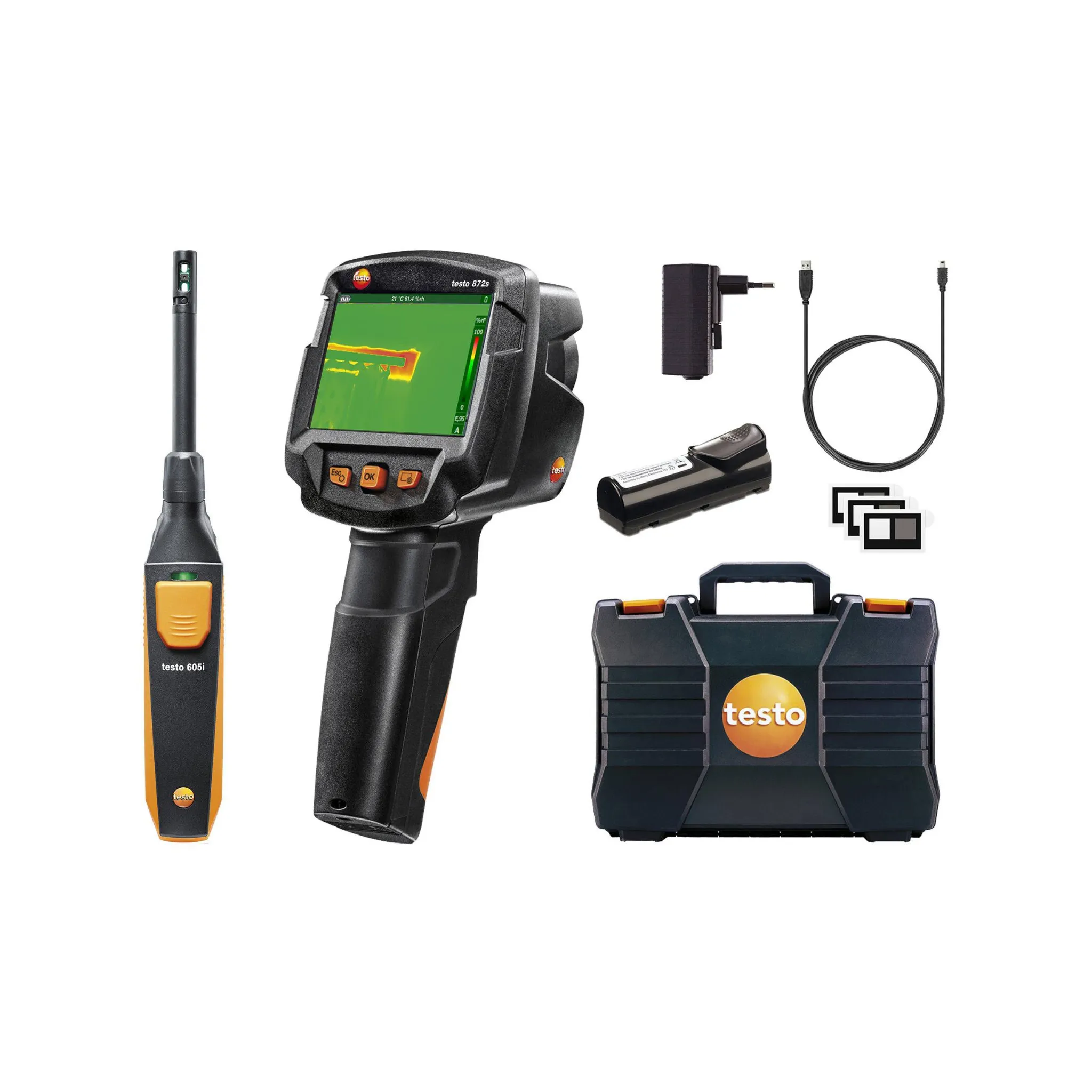 testo termalna kamera t 872 + t 605i - slika 2