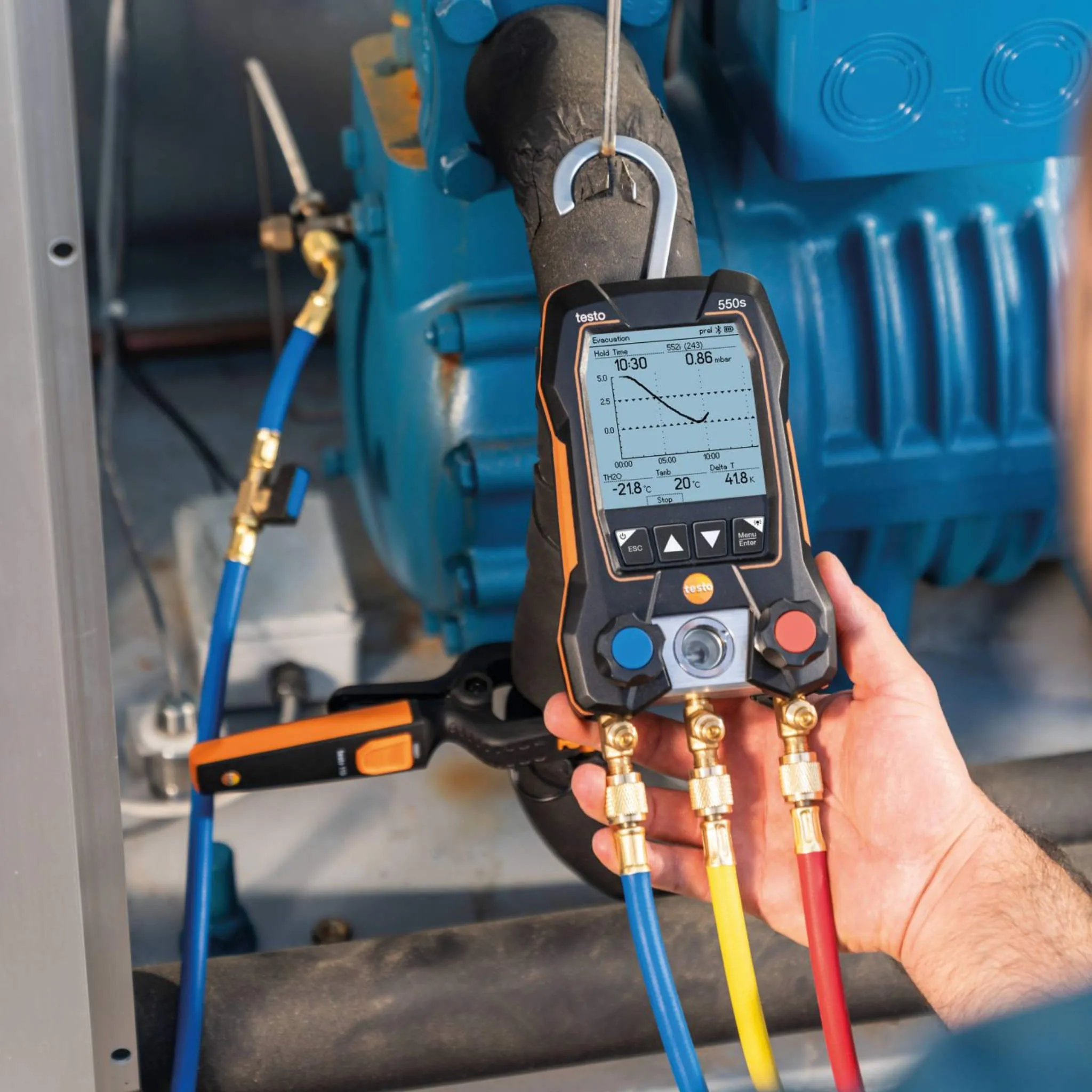 testo višenamjenski komplet za toplinske pumpe 550s - slika 4