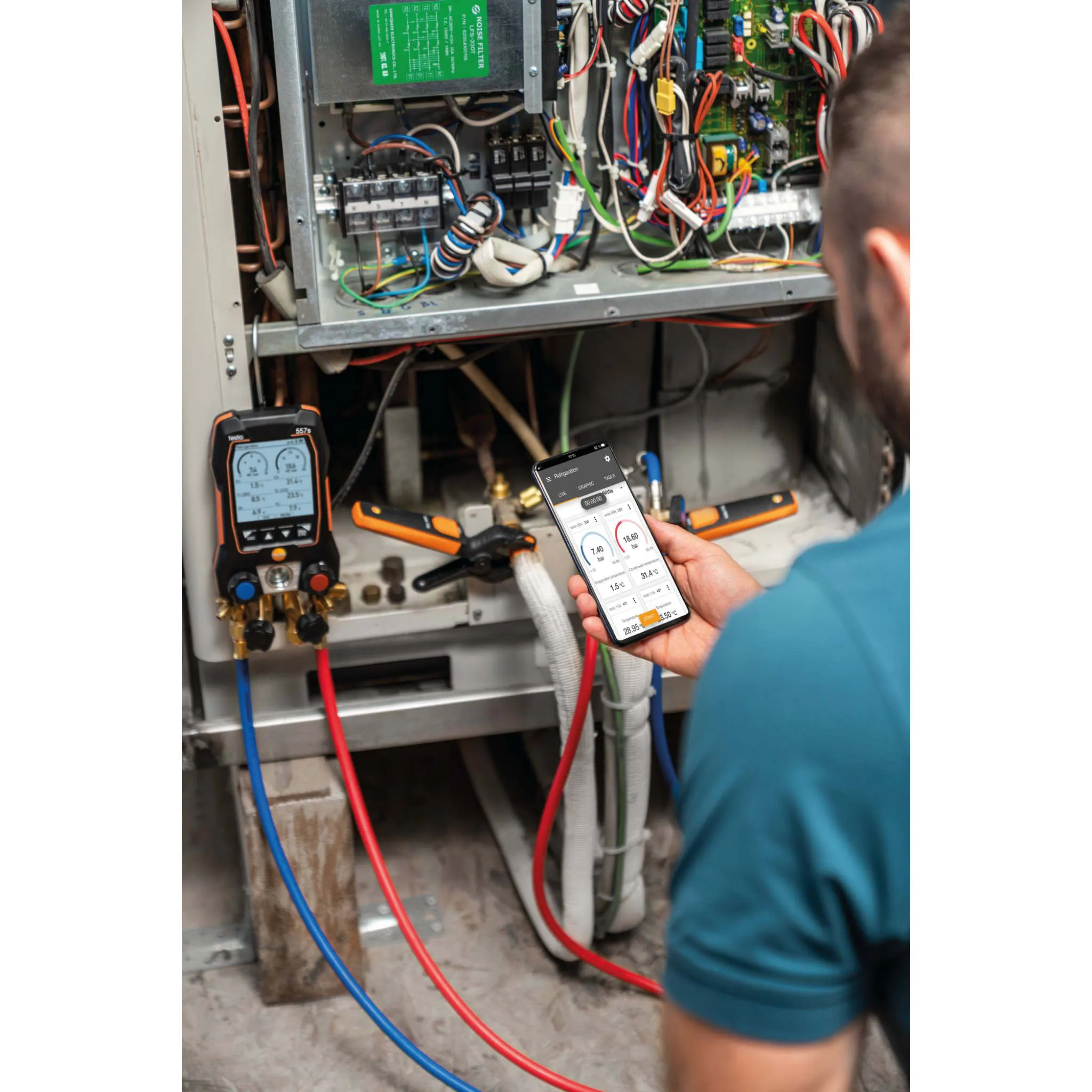 testo manometar digitalni pametni 557s vakuumski set - slika 4