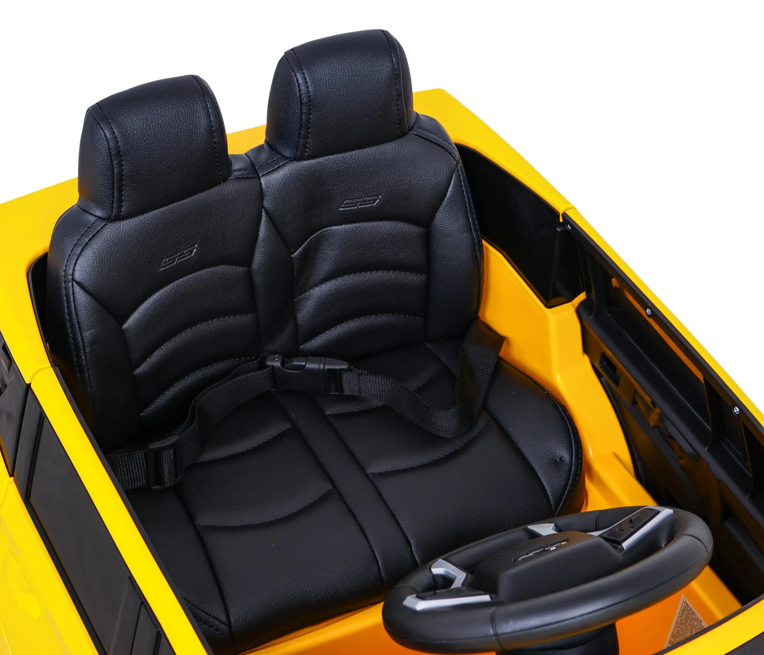 licencirani auto na akumulator chevrolet tahoe - žuti - slika 7