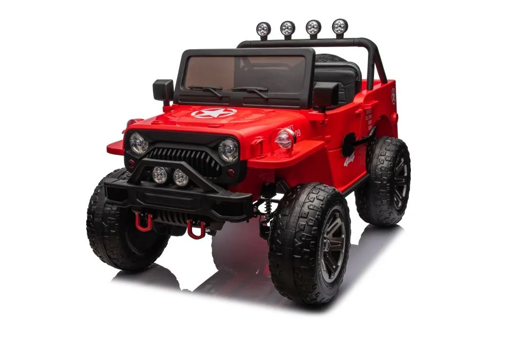 auto na akumulator jh-102 4x4 - crveni - slika 14
