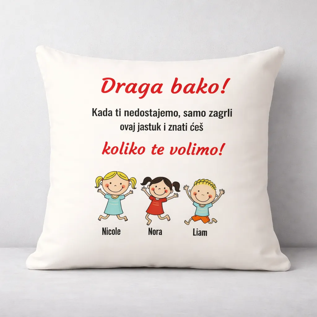 Jastučić za baku - Prozor, Otočac