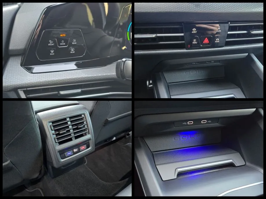 vw golf 8 gte automatik, led, virtual, ambi, acc, alu, reg. 11/26, pdv - slika 17