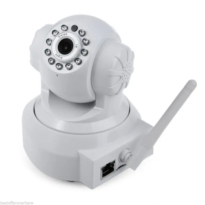 sigurnosna wifi wireless hd p2p kamera + noćno snimanje - slika 2