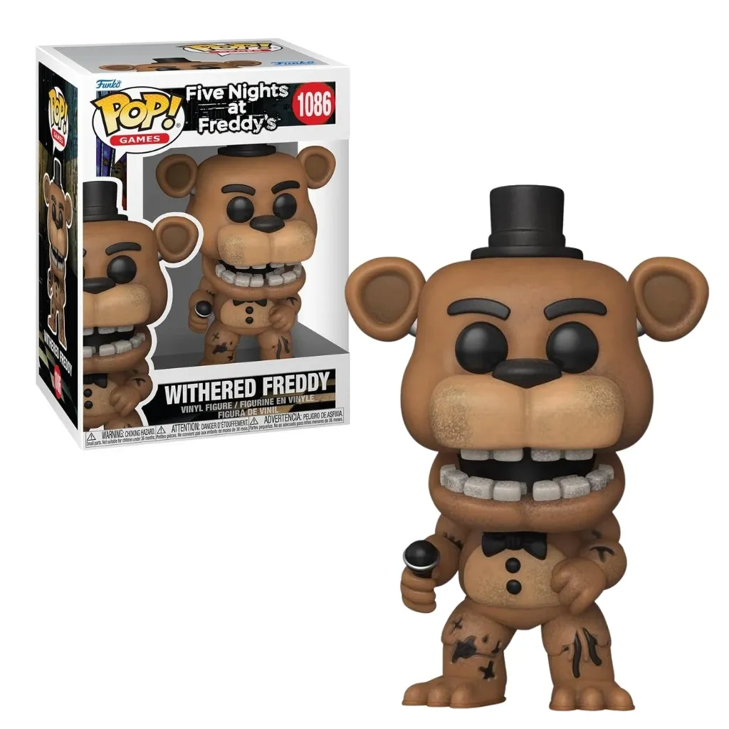 funko pop! games: five nights at freddy’s – withered freddy #1086 - slika 3