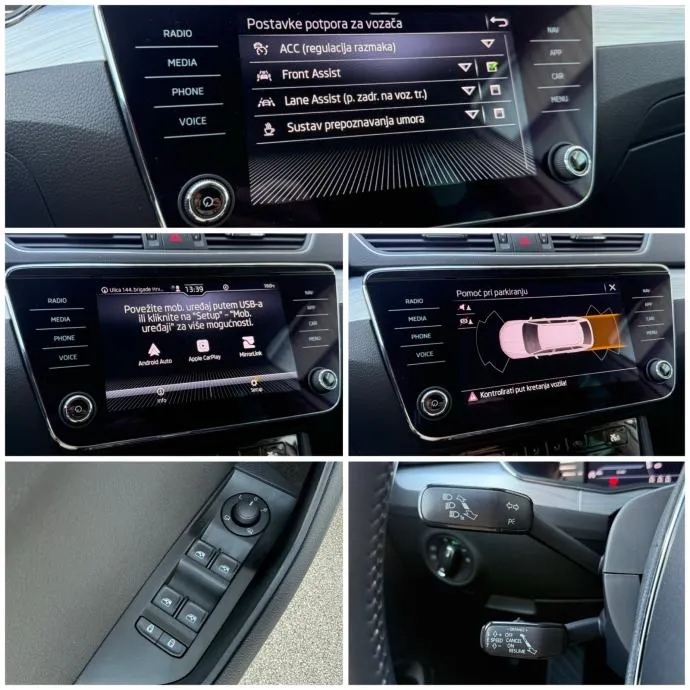 škoda superb 2.0tdi dsg °virtual°navi°led°leasing bez učešća° - slika 23