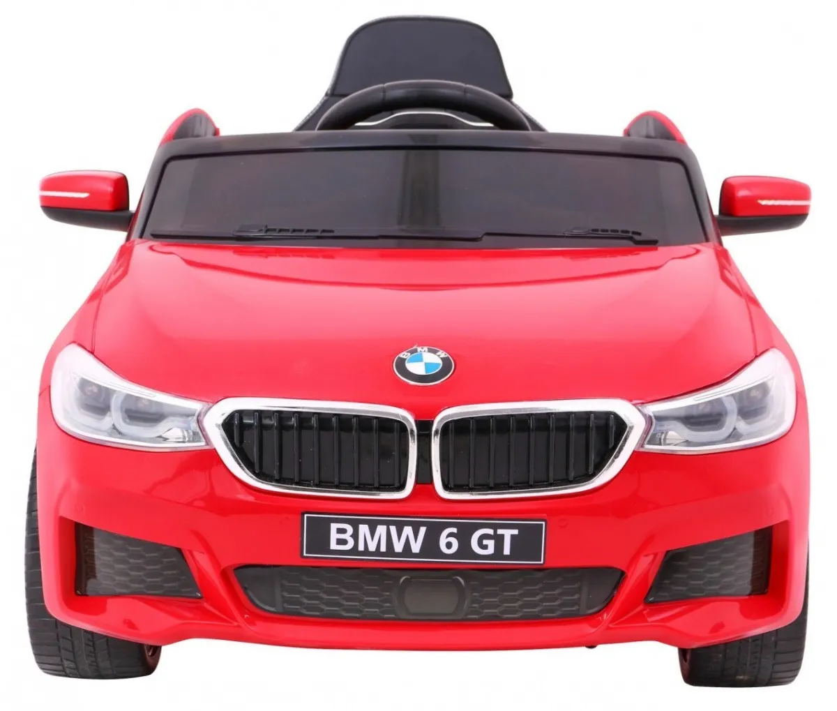 licencirani auto na akumulator bmw 6 gt -crveni - slika 3